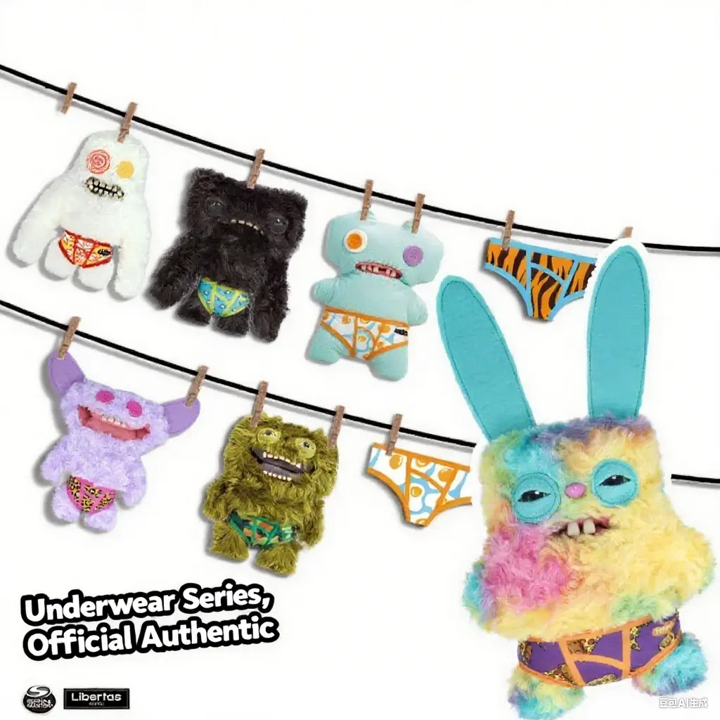 FUGGLER  Underwear Series Funny  Collectible Plushie