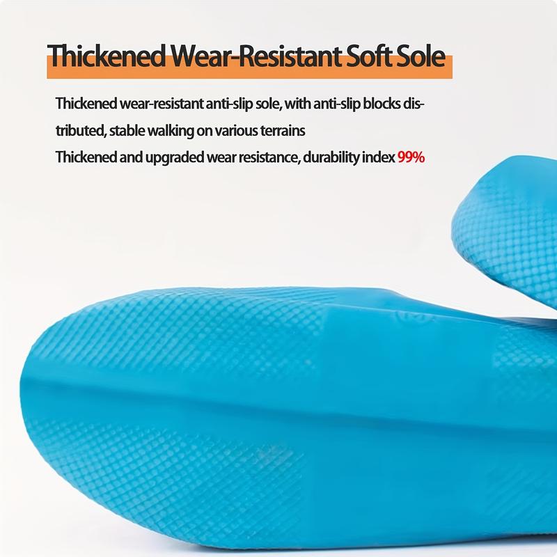 Outdoor Latex Rain Boots Waterproof Shoe Cover That Can Be Reused For Rain Prevention. Multiple Colors To Choose From, Durable
