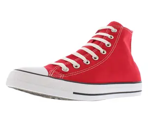 Converse All Star Chuck Taylor Hi Ox Unisex Shoes Size 7.5, Color: Red/White
