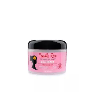 Camille Rose Algae Renew Deep Conditioning Mask, 8 oz Cocoa-Scented Biotin Haircare Conditioner