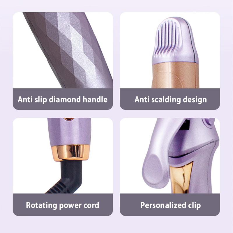 Labhairs 2-in-1 Ceramic Curling Iron & Straightener – No Heat Damage, Just Shine!  Glaze Coating for Smoother Hair | 30-Second Styling | Safe for Daily Use