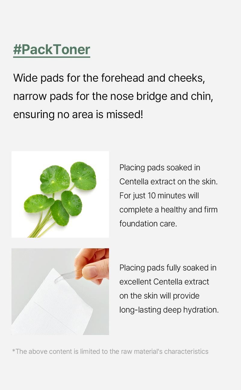 [mixsoon Official Shop] Centella Toner Pads 7..77 fl.oz / 230ml / 120 Sheets - Soothing & Hydrating Toner Pads for Sensitive Skin, Korean Glass Skin Care
