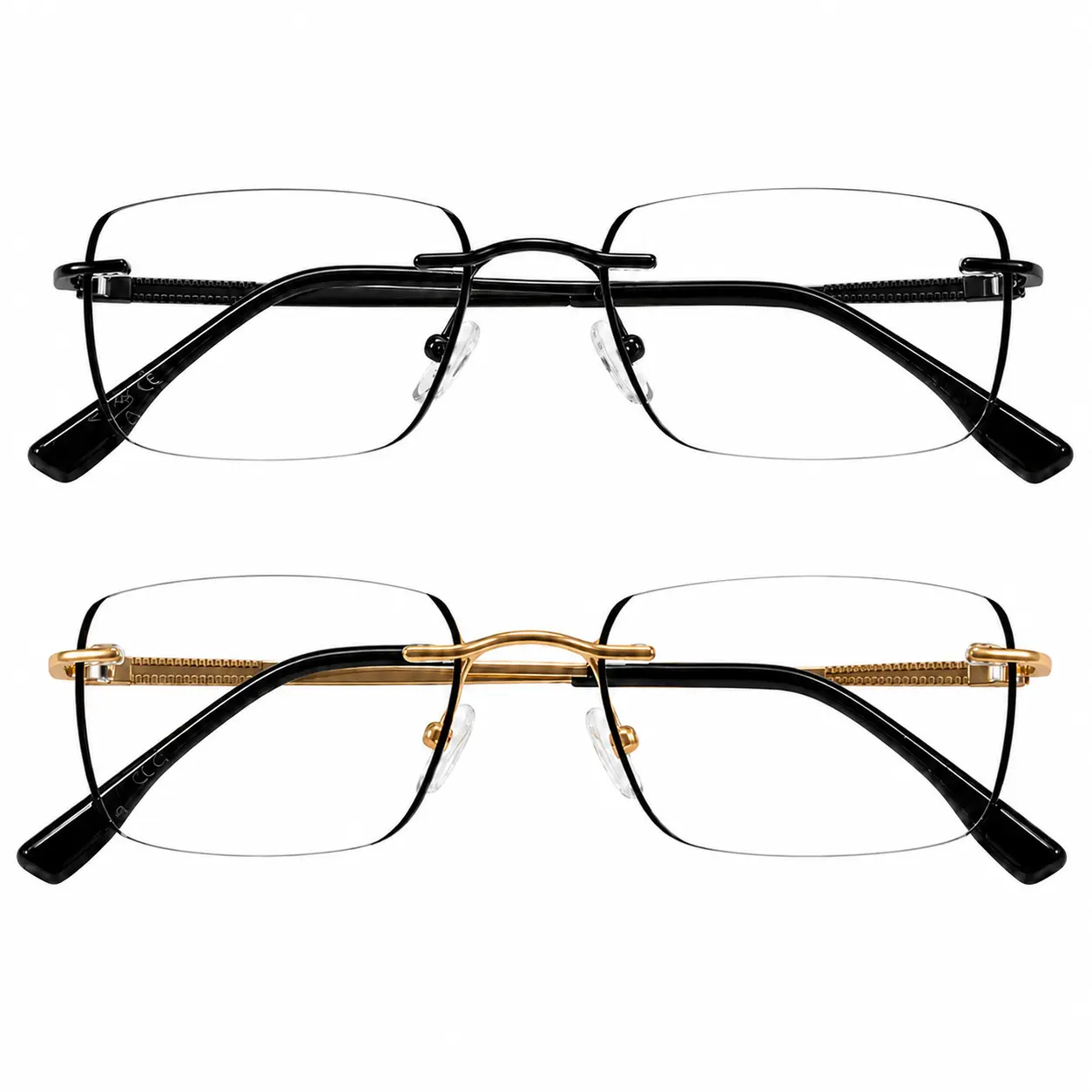 Unisex Progressive Multifocal Photochromic Reading Eyeglasses - Light Adaptive Bluelight Blocking, High Definition Glasses for Indoor/Outdoor Near Mid Far Vision Use, Daily, Multi-Pack, Oversized Design, Photochromic Lens, Daily Wear