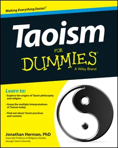 USED-Taoism For Dummies by Herman, Jonathan (Paperback)