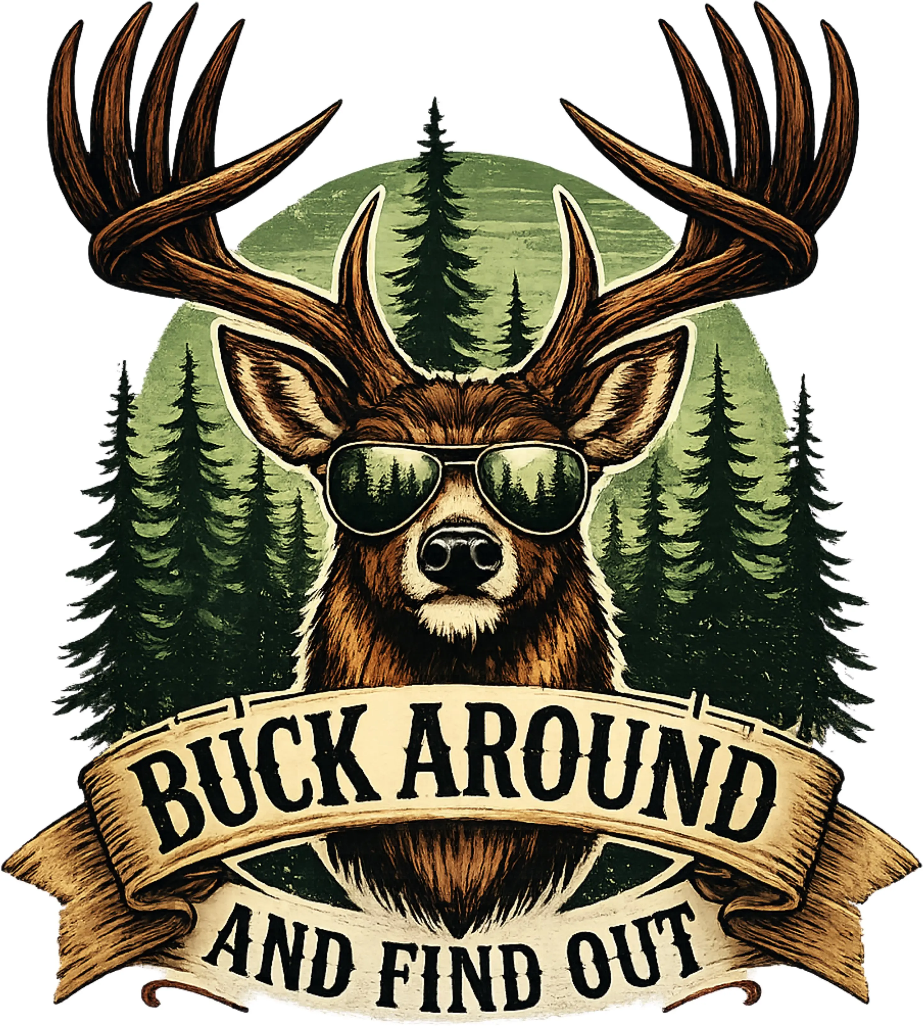 DTF Transfer – HK Buck Around Multi Sizes DTF Transfer – HK Buck Around Multi Sizes