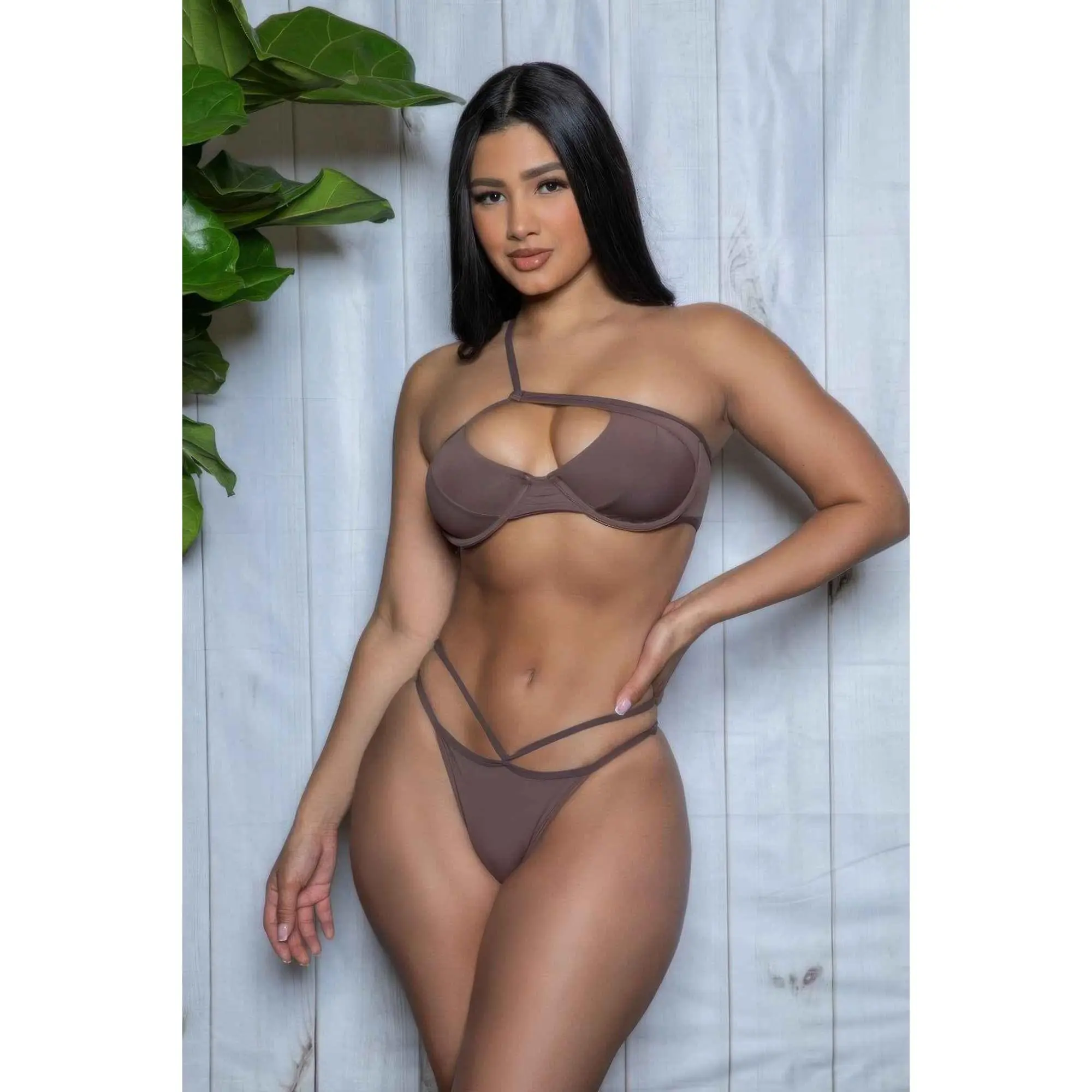Be Wicked Ava Nylon Bikini Set - Swimsuit Top Included, Sports & Outdoor Surfing Swimwear