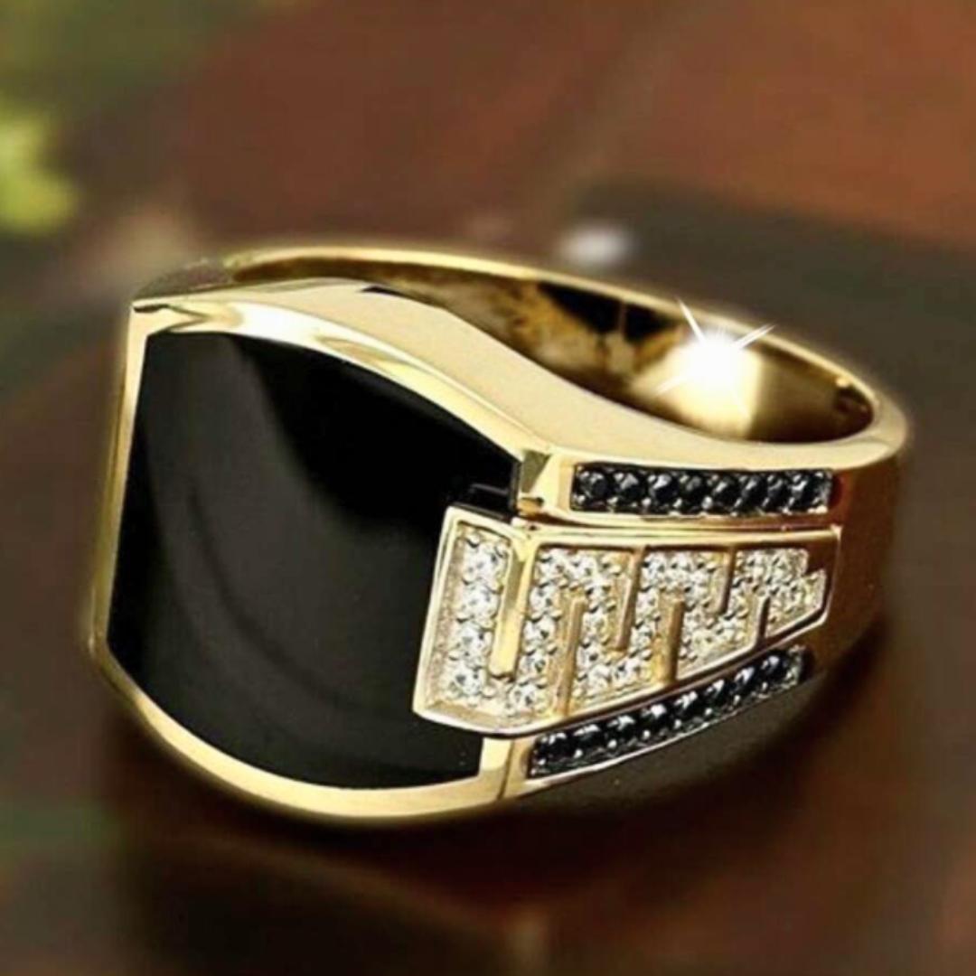 Men’s Trendy Fashion Ring, Elegant Wedding Ring, Statement Jewelry for Daily Wear, Party, Any Occasion, or Gift For Husband, Boy Friend