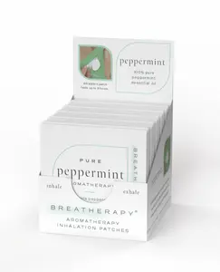 PEPPERMINT Alertness Aromatherapy Inhaler Patches POS