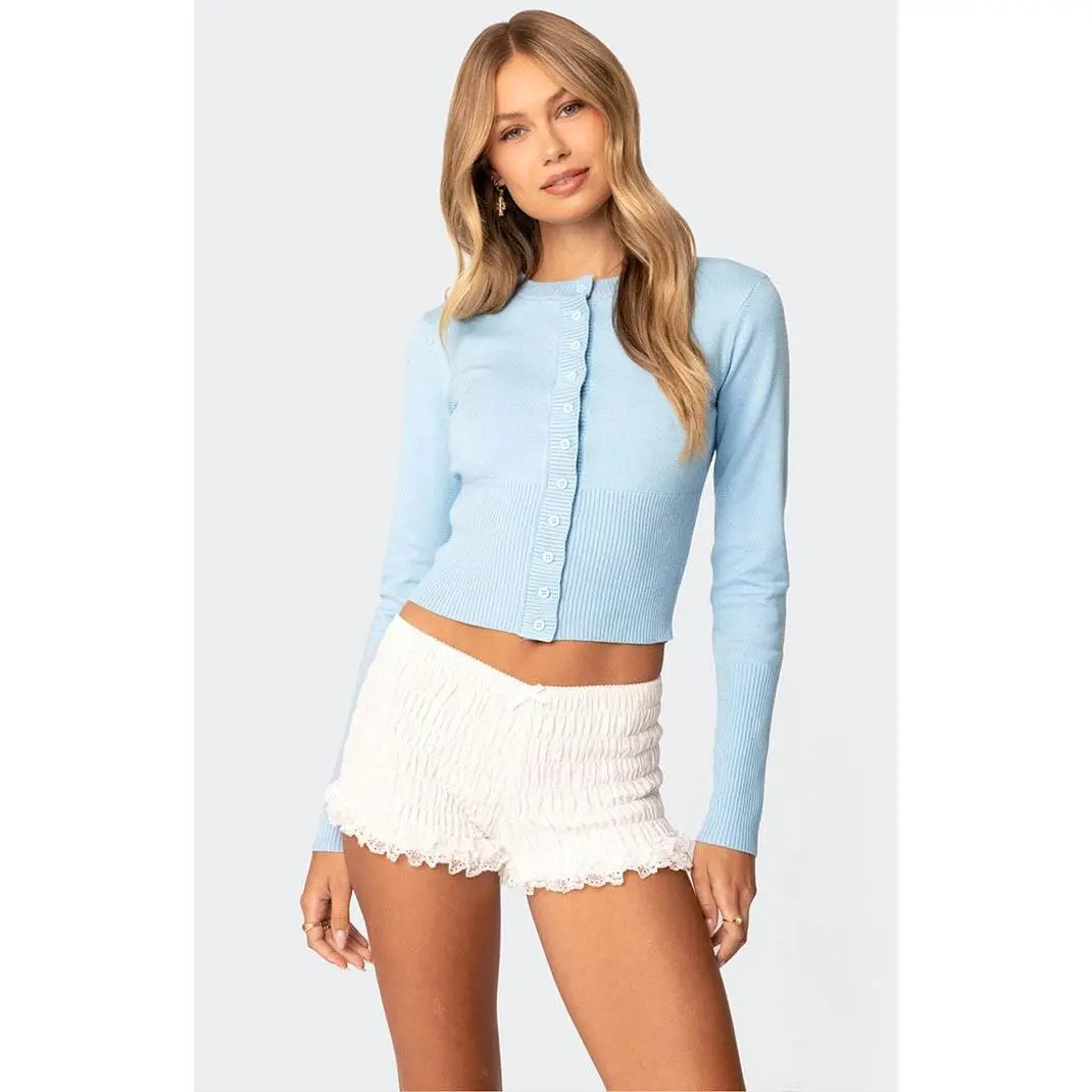 Edikted Women's Alaina Button Front Cardigan