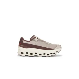 On Cloudmonster Void New Edition Sneaker in Fog & Pearl