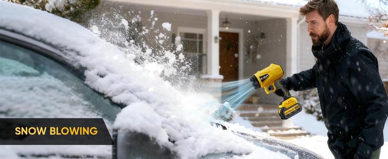 GEVEELIFE Turbo Jet Blower 200W Cordless Leaf Blower | 3 Nozzles + 2 Batteries | Super Powerful Airflow for Home & Garden/New year Gift GEVEELIFE Turbo Jet Blower 200W Cordless Leaf Blower | 3 Nozzles + 2 Batteries | Super Powerful Airflow for Home & Garden/New year Gift