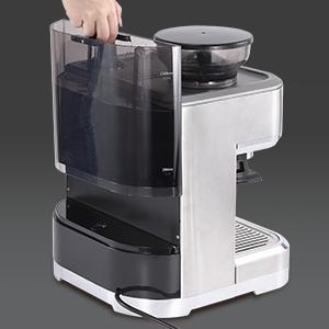 GARVEE 1350W 120V 15 Bar Espresso Machine with Grinder & Milk Frother, Automatic