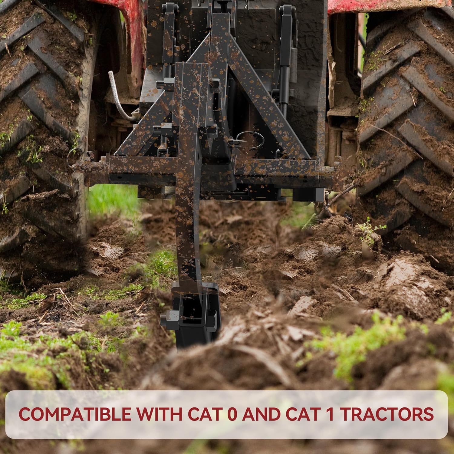 YITAMOTOR Hitch Mounted Ripper, Hitch Lawn Ripper, Middle Buster Plow for ATV/UTV Tractor with 2" Receiver,16" Rigid Drop Shank with Replaceable Ripper Teeth YITAMOTOR Hitch Mounted Ripper, Hitch Lawn Ripper, Middle Buster Plow for ATV/UTV Tractor with 2" Receiver,16" Rigid Drop Shank with Replaceable Ripper Teeth