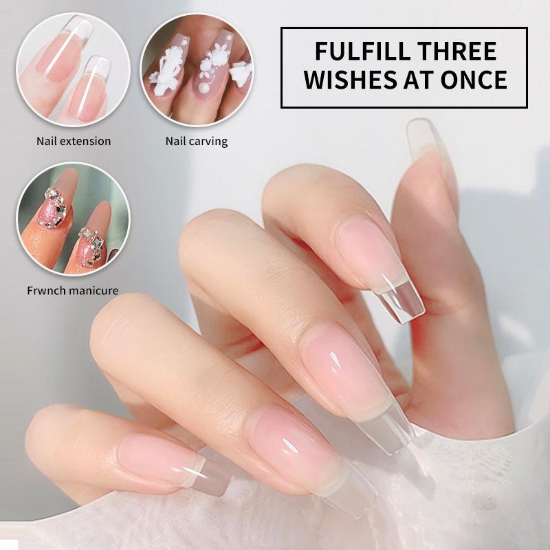 Cutics Acrylic Nail Kit for Beginners Professional Set with Nude Powder Gel Polish Glitter Decorations Gift for Women Manicure Tools & Essentials