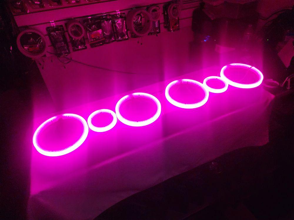 Smart Speakers LED Ring 6.5                                         Incluye Control remoto , controlador , 10 ft wire power and ground  universales para cualquier bocina 6.5 Deaf Bonce, sp audio, db drive Remote