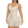 YIANNA Fajas Colombianas shapewear for Women Tummy Control Butt Lifter Shaper with Zipper Crotch detachable shoulder strap