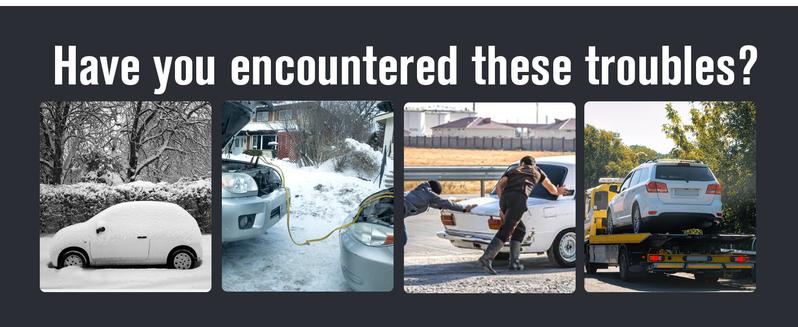 GOOLOO GP4000 4000A Car Jump Starter  Peak Current, SuperSafe 12V Lithium, Portable with USB Quick Charge