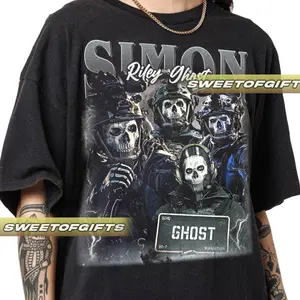 Limited Simon Riley Ghost Tshirt Vintage Unisex Shirt
