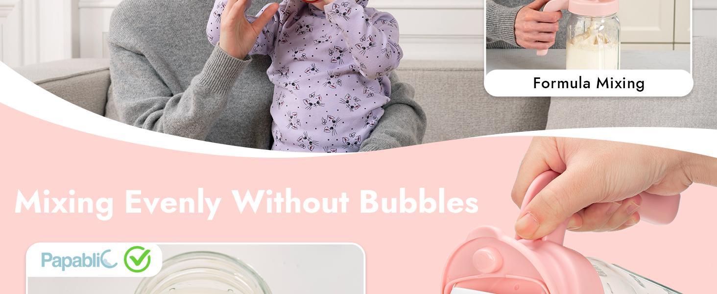 Papablic Mixing Pitcher Lid | BPA-Free for 32oz Wide Mouth Jars | Locking Spout | Last Stock!