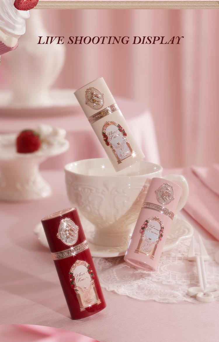 Flower Knows Strawberry Cupid Collection All Day Glow Liquid Blush, Hydrating, long-lasting, high pigment Cosmetic