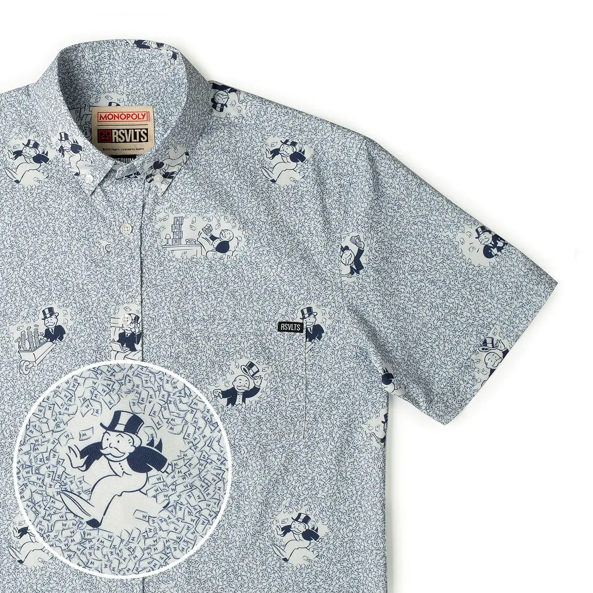 Monopoly "Funds & Games" – KUNUFLEX Short Sleeve Shirt