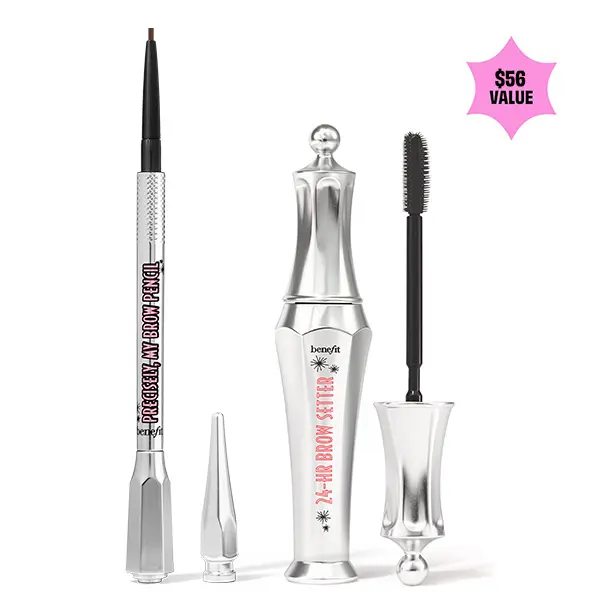 Benefit Cosmetics Precisely, My Brow Pencil + 24-HR Brow Setter Value Set