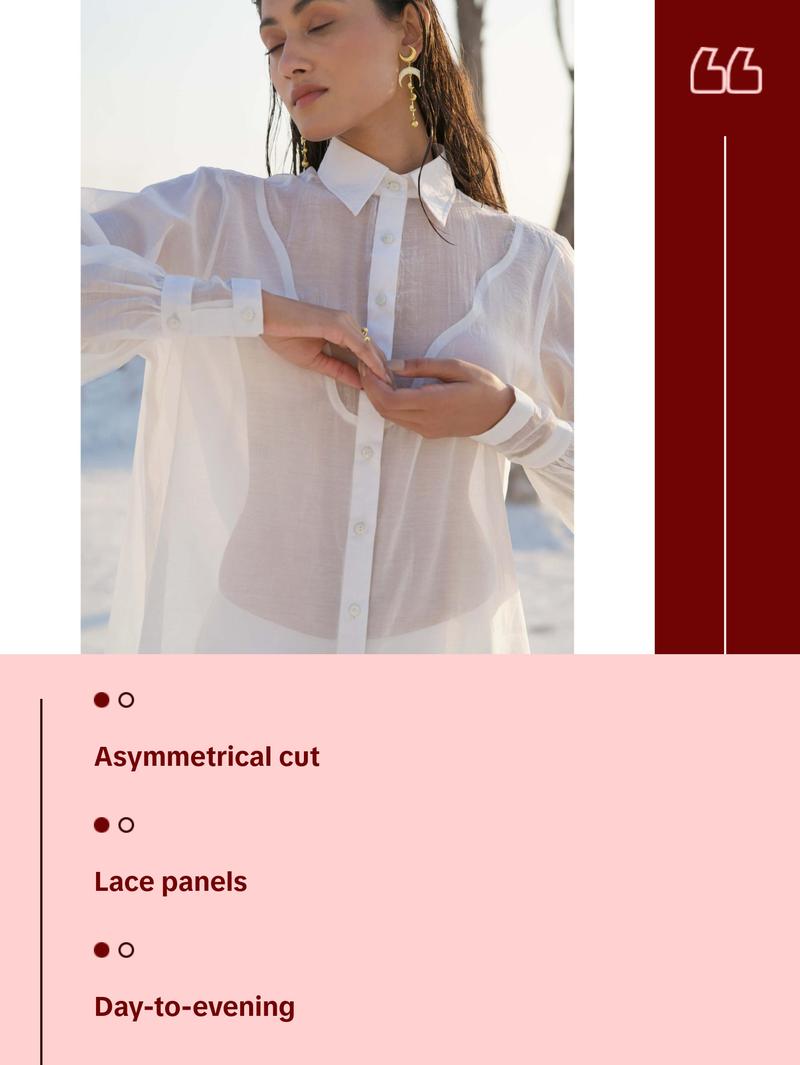 Lily pearl white shirt and pant