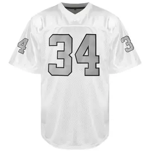 #34 Football Jersey, Men's 90's Hip Hop Style Party Sports T-Shirt