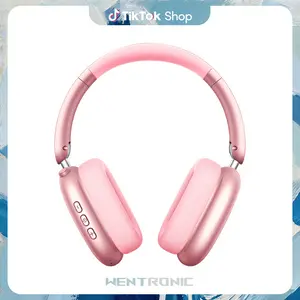 WENTRONIC Y01 Over Ear Wireless Bluetooth ANC Noise Reduction Headphones - 48H Playtime, Hybrid Noise Reduction Technology, Hi-Res Audio, Folding Design, Comfortable Soft Earpads, Built-in Mic for iOS/Android, Noise Reduction Headphone,summerwins