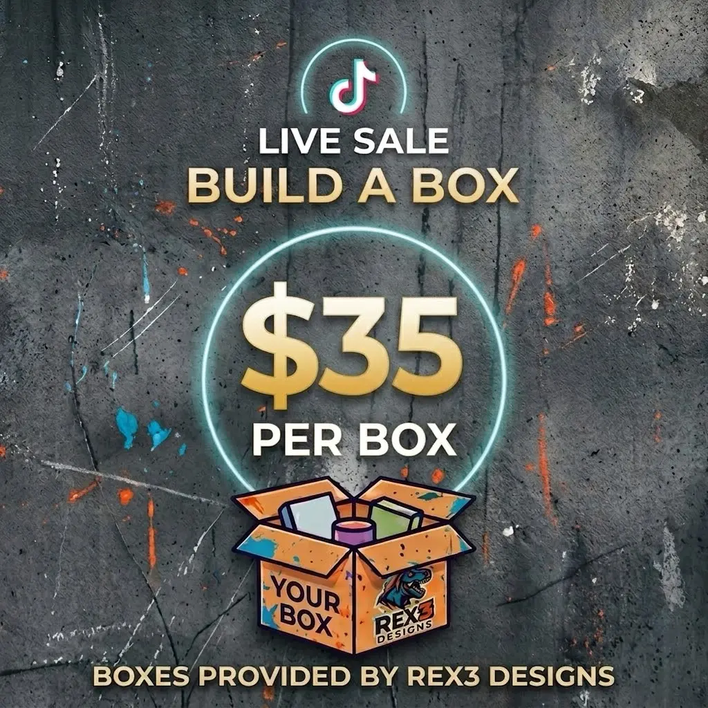 3D Live Collectible Box - Plastic Box Collectible, Art & Cultural Collectibles Storage Container