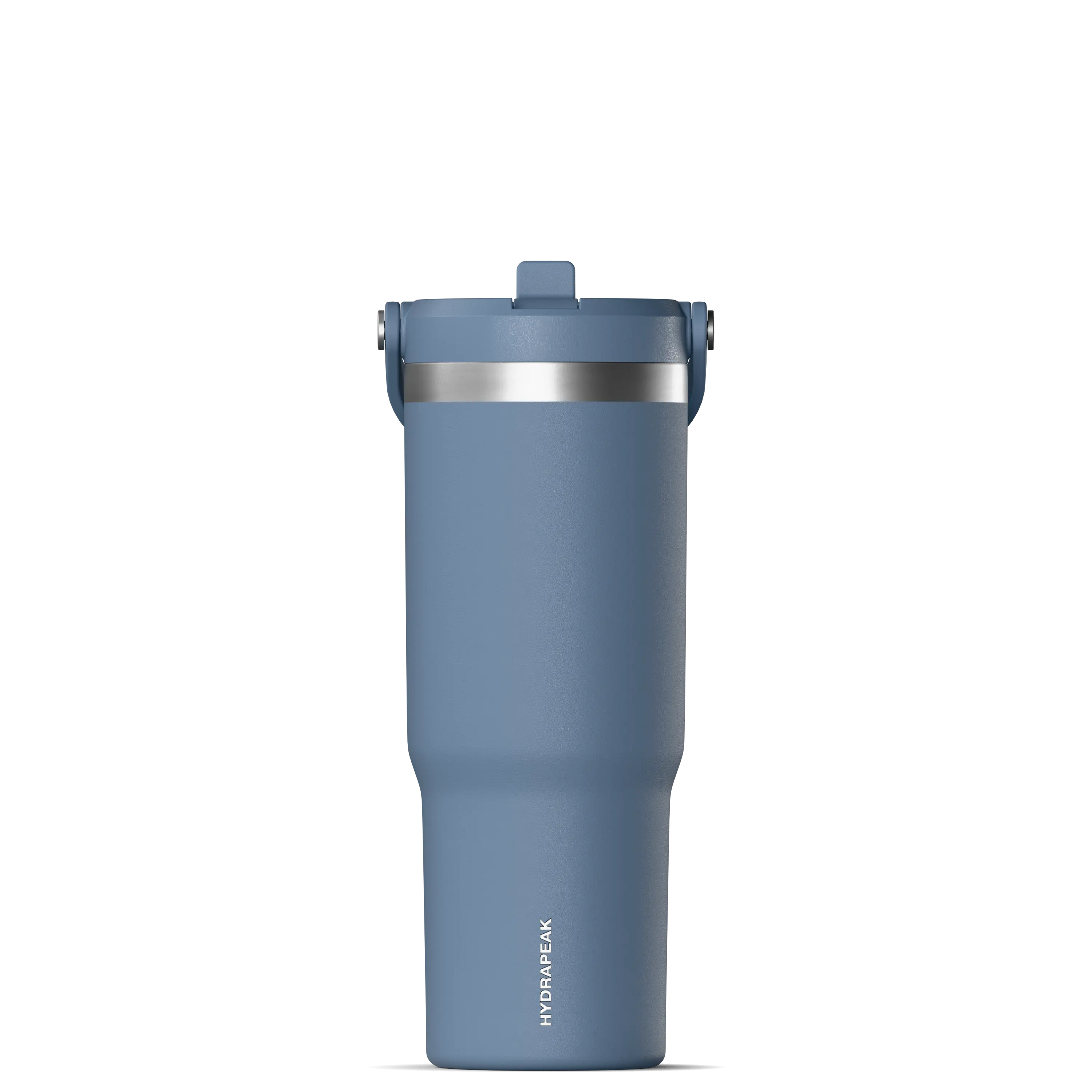 Hydrapeak Nomad 32oz Tumbler with Handle & Flip Straw, Leakproof Water Bottle, Fits In Cup Holder, Bottles Keep Cold For 24 Hours, Rubber Base, Portable Drinkware Gift for Women & Men Drinkware Flasks