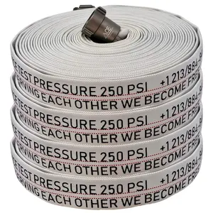 Ace Fire Defense .01 - 4 pk Firehoses - 1.5” x 75’ TPU Lined Premium Fire Hose
