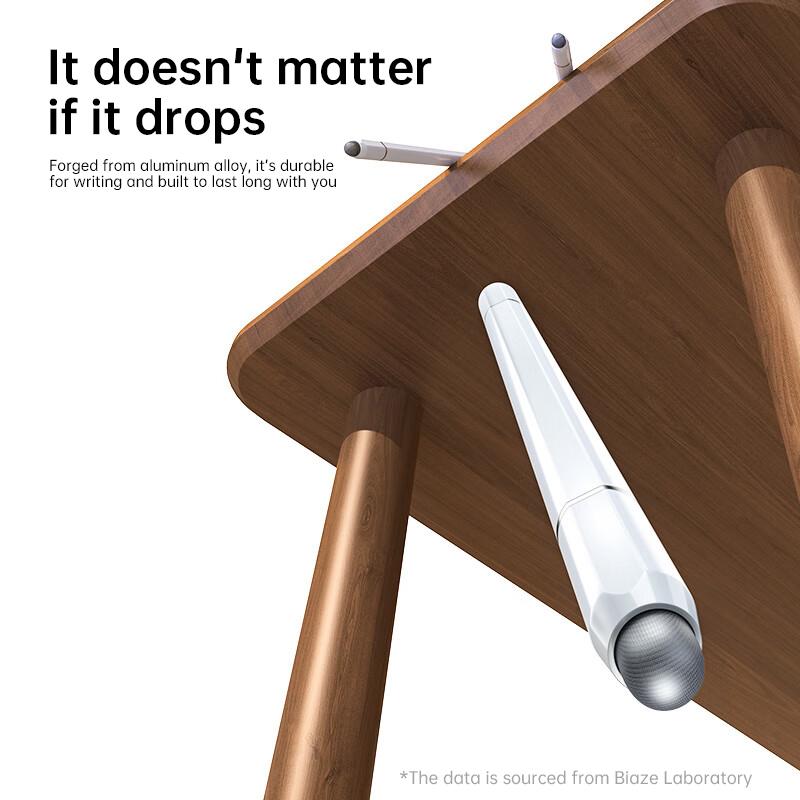 Biaze 3-in-1 Multifunctional Magnetic Stylus for iPad, Palm Repulsion, Tilt Sensitive, Active Touchscreen Pen, Compatible with Tablets and Phones