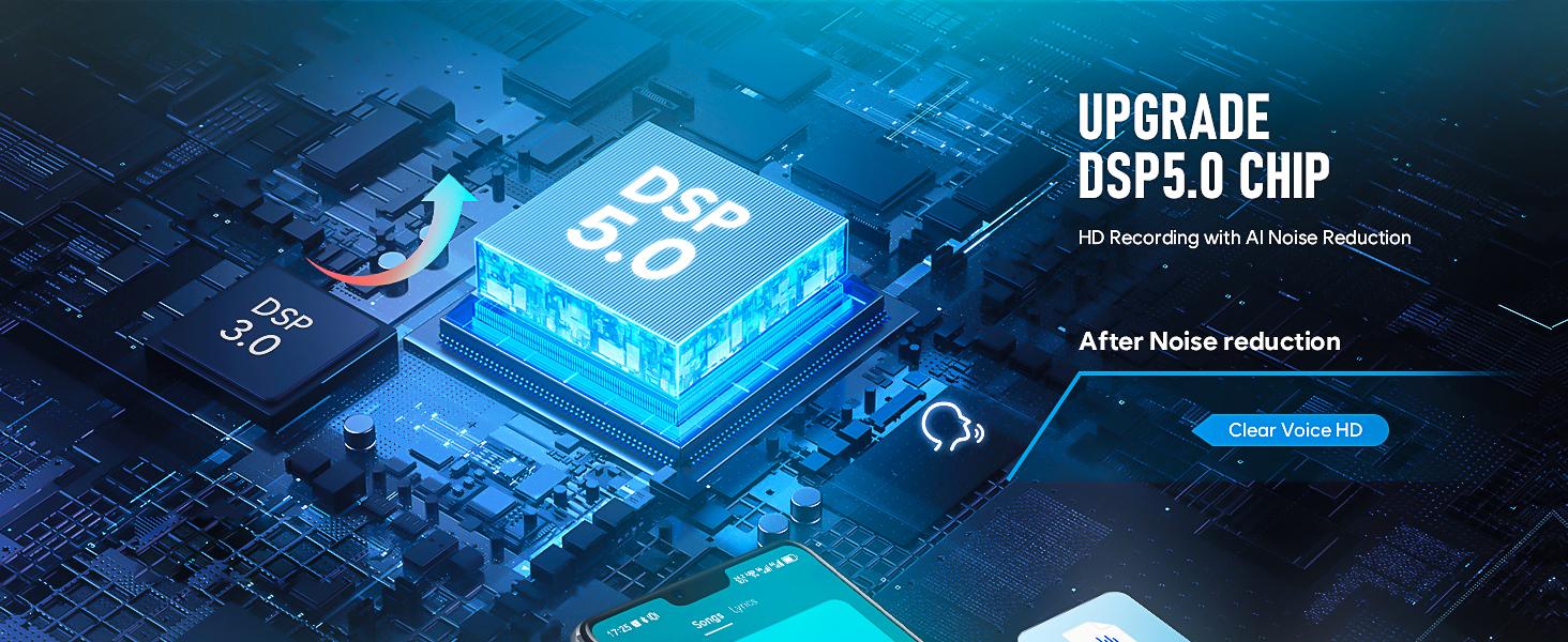 Magnetic Voice Recorder-One-Touch Recording,HD Noise Reduction,Long Battery,Large Storage,Include OTG adapter,Slim and lightweight