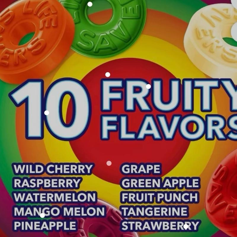 Hard Candy Fruit Variety Sharing Size 14.5 oz 108 Ct Individually Wrapped Artificially Flavored