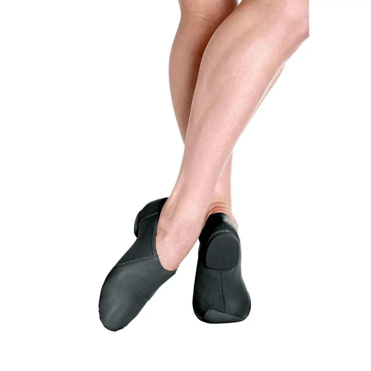 SoDanca JZ43 Adult Java Black Jazz Shoe