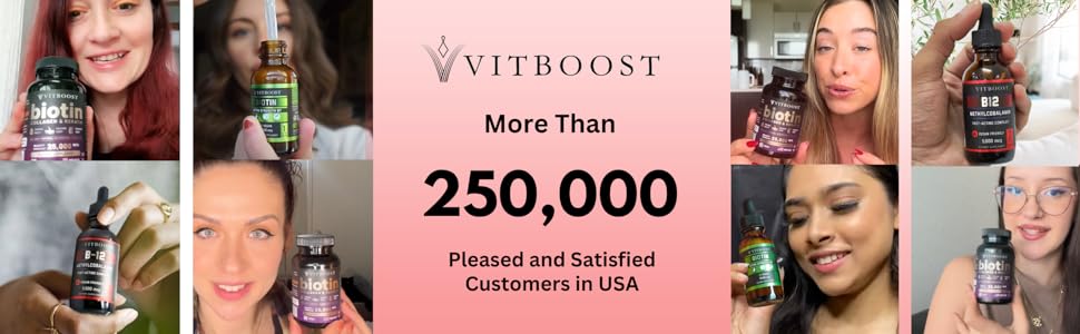VITBOOST B12 Supplement – 25000 mcg | helps in energy absorption| Gluten Free USA Made - 60 Capsules Healthcare Fitness Vitamin