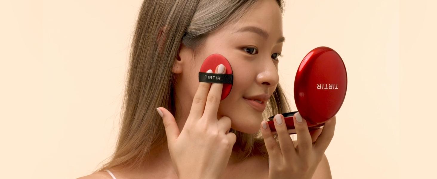 Mask Fit Red Cushion Foundation Makeup Radiant Radiance UV Cosmetic Moisturizer