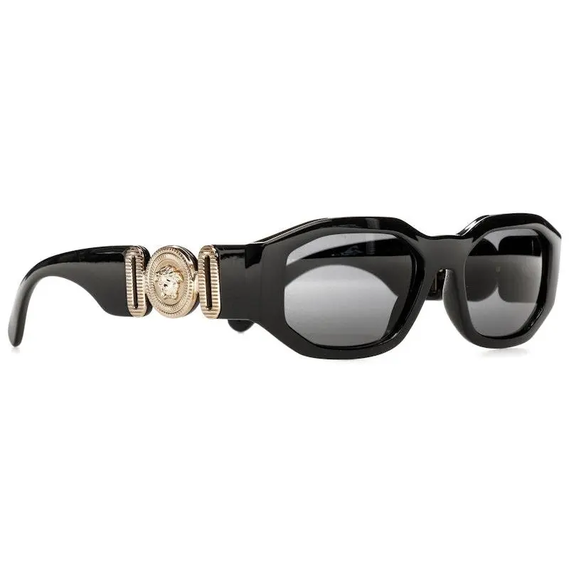 Versace Sunglasses Black/Black (VE4361) by StockX