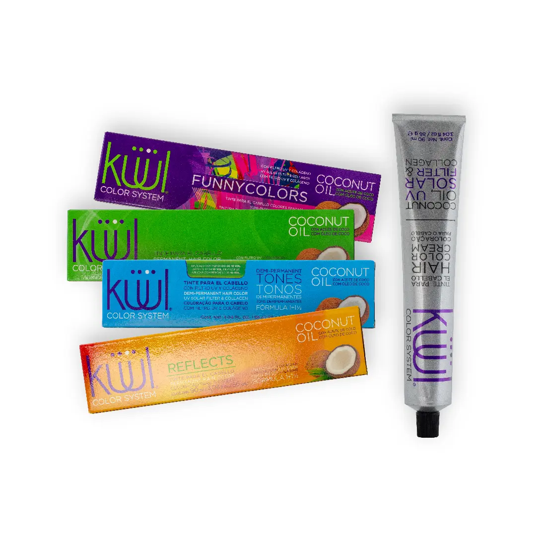 Kuul System Hair Color Cream Kuul Tintes en crema 94 Tonos 94 Shades 3 Oz