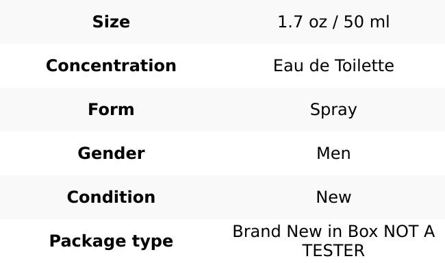 ETERNITY by CALVIN KLEIN cologne for men EDT 1.7 oz New in Box