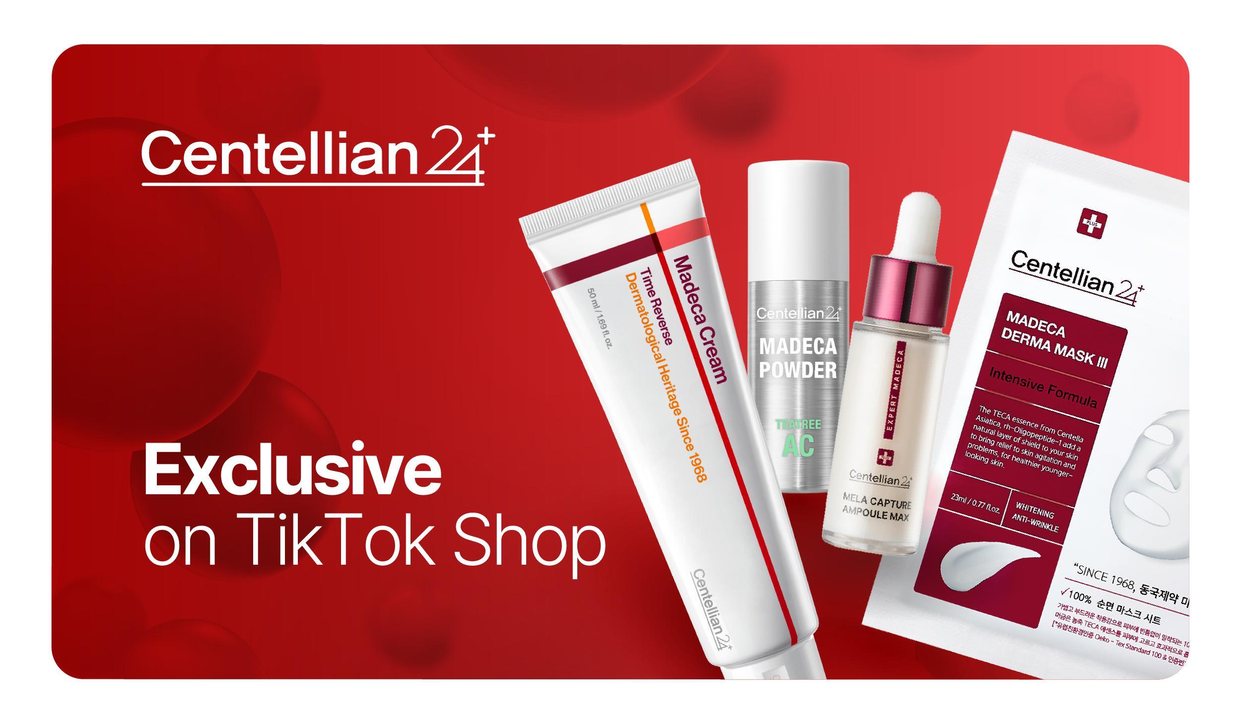 [TikTok Exclusive] [Centellian24] Korean Pharmaceutical Beauty Set | Madeca Cream Time Reverse 50ml + Expert Madeca Cream Active Renew PDRN + 360° Shot PDRN Lifting Eye Cream + 360° Shot PDRN Glowing Eye Patch+ Madeca Lab PDRN Skin Tightening Gel Mask
