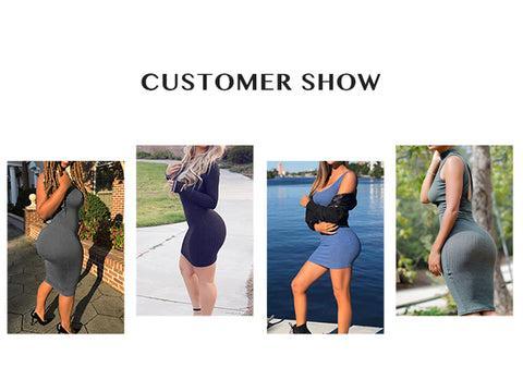 FeelinGirl Strengthen Black High Waisted Shapewear With Bra Clips Tight Fit  Womenswear Day  Comfort