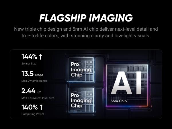 Insta360 X5 - Waterproof 8K 360° Action Camera, Leading Low Light, Invisible Selfie Stick Effect, Rugged and Replaceable Lens, 3-Hour Battery, Built-in Wind Guard, Stabilization, Triple AI Chip Design
