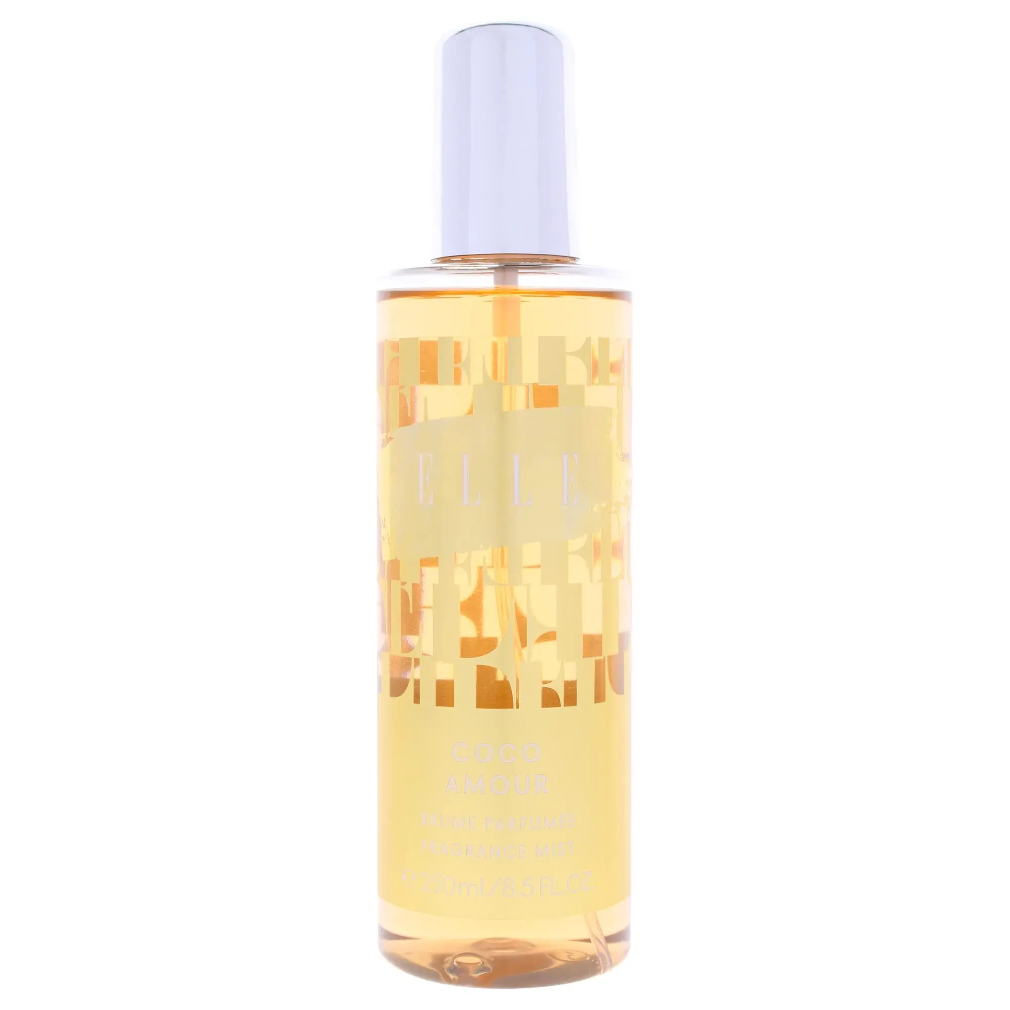 Coco Amour by Elle Women's Fragrance Mist Spray Bottle, 8.5 fl oz Single Bottle (Unisex Fragrance Option)