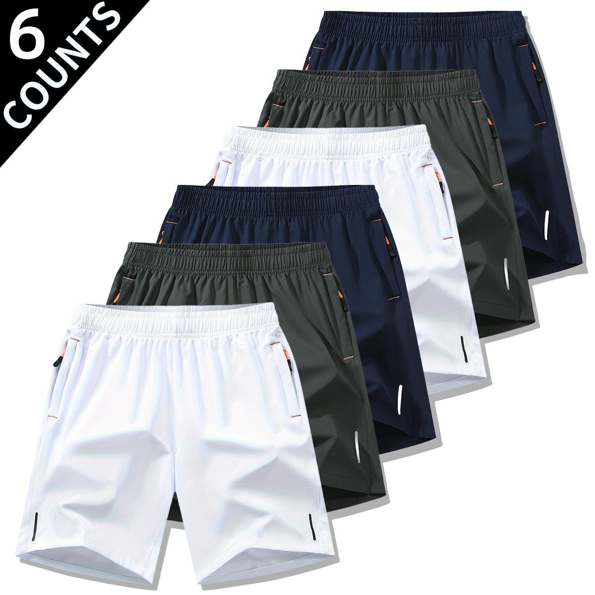 6-piece set shorts for men Summer men's casual quick drying shorts, sports and casual jogging, breathable and loose bottom shorts tiktok shop deals  5 sense gifts for him  Plain Beige Menswear Tropical SpringStatements