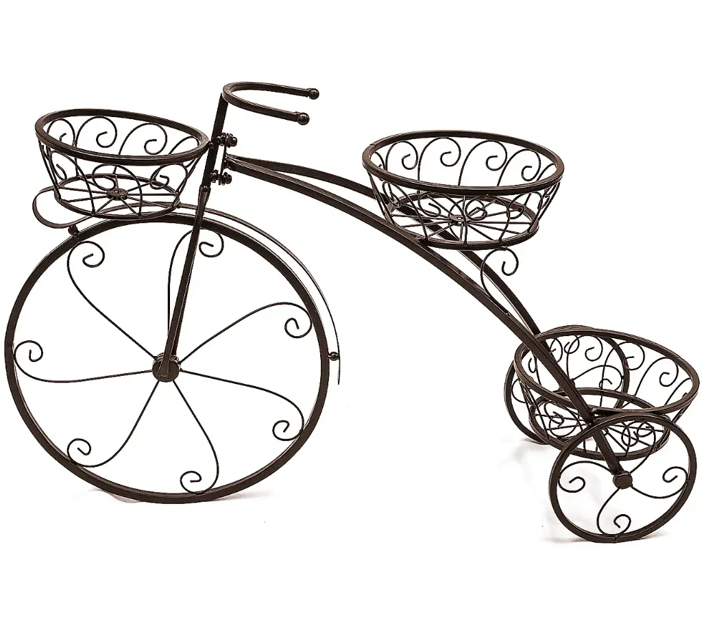 Tricycle Three-Tier Plant Stand