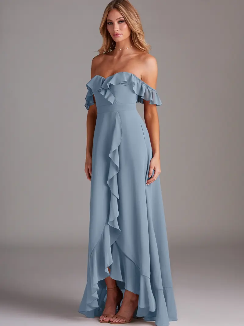 ruffle bridesmaid dress - TikTok Shop ruffle bridesmaid dress - TikTok Shop