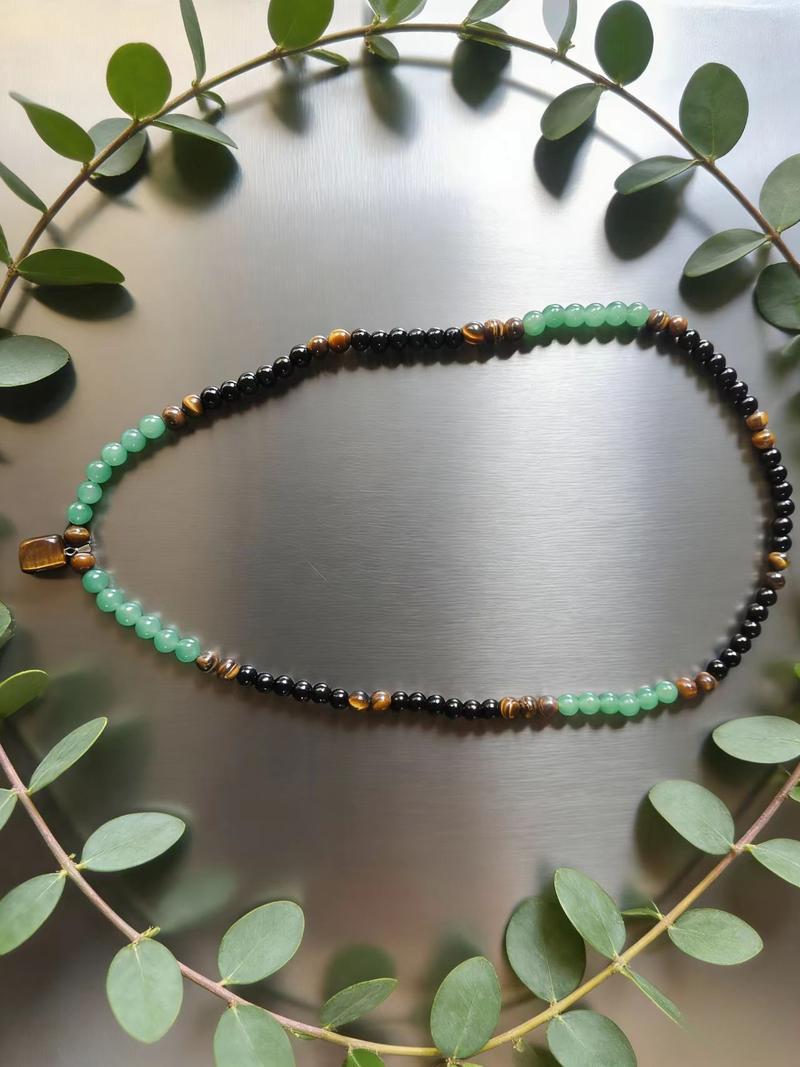 Money Attraction Necklace With GreenAventurine & Tiger Eye Pendant Healing Crystal Stone ,Anniversary, Vacation &Theme Parties Jewelry Charms Abundance Crystal bracelet,Long Chain,Sweater chain,Ideal Gift Jewelry for Men and Women Money Attraction Necklace With GreenAventurine & Tiger Eye Pendant Healing Crystal Stone ,Anniversary, Vacation &Theme Parties Jewelry Charms Abundance Crystal bracelet,Long Chain,Sweater chain,Ideal Gift Jewelry for Men and Women