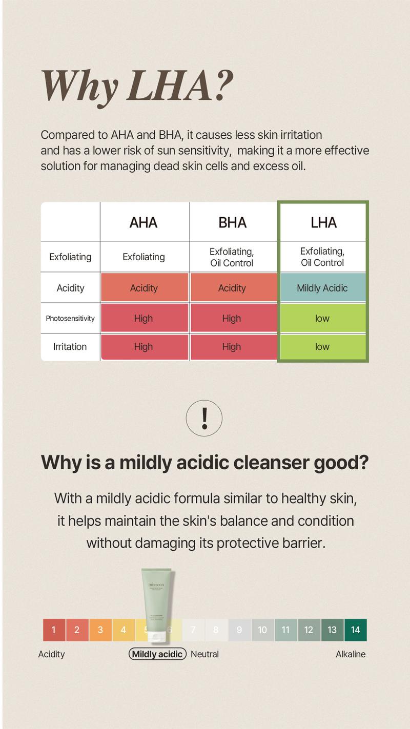 [mixsoon Official Shop] Master Gentle Recipe Foam Cleanser 5.07 fl.oz / 150ml - Korean Skincare for Glass Skin